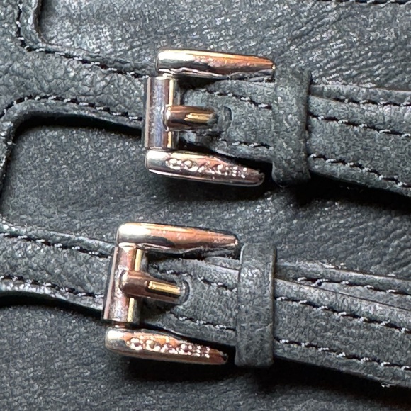 Coach Daphney Leather Heeled Bootie Size 9 - Picture 8 of 13